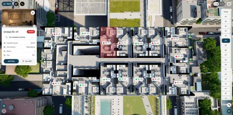La plataforma de Urbania reemplazando al brochure en PDF